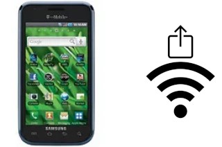 How to generate a QR code with the Wi-Fi password on a Samsung Vibrant