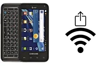 How to generate a QR code with the Wi-Fi password on a Samsung i927 Captivate Glide