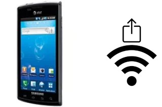 How to generate a Wi-Fi QR code on a Samsung i897 Captivate