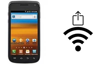 How to generate a QR code with the Wi-Fi password on a Samsung Exhibit II 4G T679