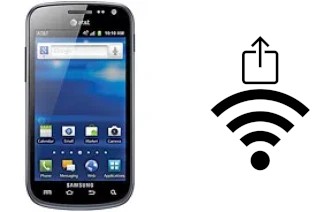 How to generate a Wi-Fi QR code on a Samsung Exhilarate i577