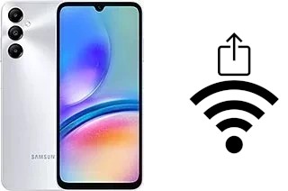 How to generate a Wi-Fi QR code on a Samsung Galaxy A05s