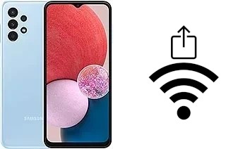 How to generate a Wi-Fi QR code on a Samsung Galaxy A13 (SM-A137)