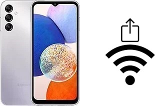 How to generate a Wi-Fi QR code on a Samsung Galaxy A14 5G