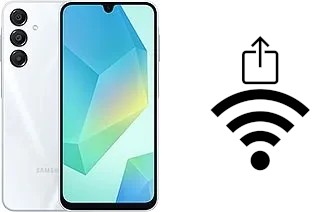 How to generate a QR code with the Wi-Fi password on a Samsung Galaxy A16 5G