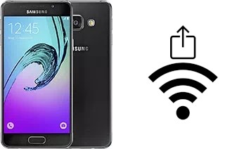 How to generate a QR code with the Wi-Fi password on a Samsung Galaxy A3 (2016)