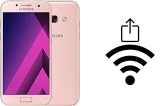 How to generate a Wi-Fi QR code on a Samsung Galaxy A3 (2017)