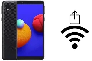 How to generate a Wi-Fi QR code on a Samsung Galaxy A3 Core