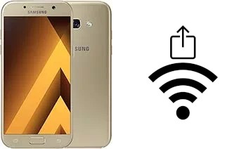 How to generate a QR code with the Wi-Fi password on a Samsung Galaxy A5 (2017)