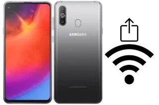 How to generate a QR code with the Wi-Fi password on a Samsung Galaxy A60