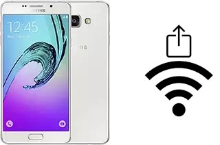 How to generate a QR code with the Wi-Fi password on a Samsung Galaxy A7 (2016) Duos