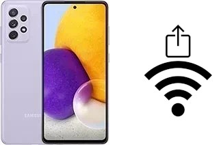 How to generate a Wi-Fi QR code on a Samsung Galaxy A72 5G