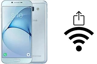 How to generate a Wi-Fi QR code on a Samsung Galaxy A8 (2016)