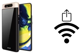 How to generate a Wi-Fi QR code on a Samsung Galaxy A80