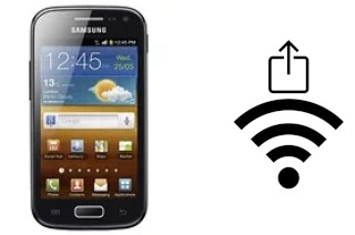 How to generate a Wi-Fi QR code on a Samsung Galaxy Ace 2 I8160