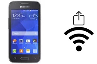 How to generate a QR code with the Wi-Fi password on a Samsung Galaxy Ace 4 LTE G313