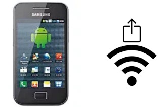 How to generate a Wi-Fi QR code on a Samsung Galaxy Ace Duos I589