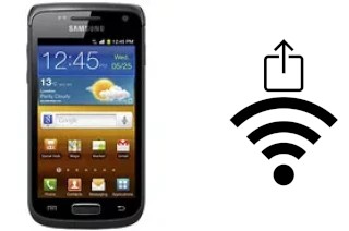 How to generate a Wi-Fi QR code on a Samsung Galaxy W I8150