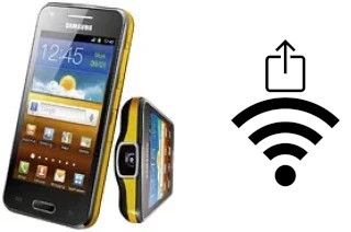 How to generate a Wi-Fi QR code on a Samsung I8530 Galaxy Beam