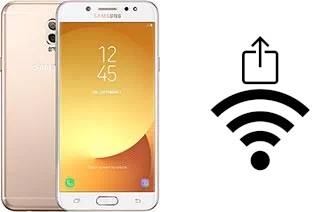 How to generate a QR code with the Wi-Fi password on a Samsung Galaxy C7 (2017)