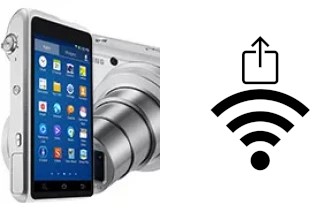 How to generate a QR code with the Wi-Fi password on a Samsung Galaxy Camera 2 GC200