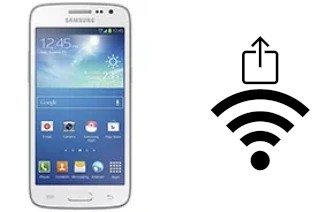 How to generate a QR code with the Wi-Fi password on a Samsung Galaxy Core LTE