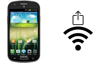 How to generate a QR code with the Wi-Fi password on a Samsung Galaxy Express I437