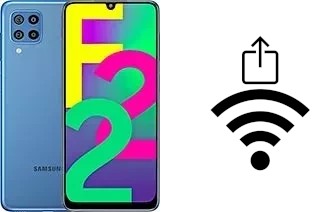 How to generate a Wi-Fi QR code on a Samsung Galaxy F22