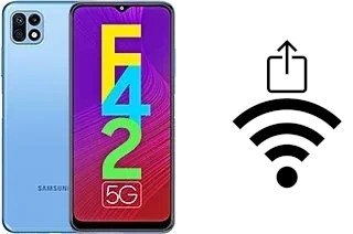 How to generate a Wi-Fi QR code on a Samsung Galaxy F42 5G