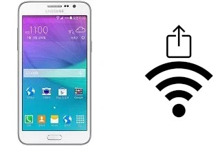 How to generate a QR code with the Wi-Fi password on a Samsung Galaxy Grand Max