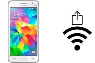 How to generate a Wi-Fi QR code on a Samsung Galaxy Grand Prime