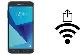 How to generate a QR code with the Wi-Fi password on a Samsung Galaxy Halo