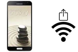 How to generate a Wi-Fi QR code on a Samsung Galaxy J