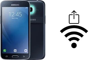 How to generate a Wi-Fi QR code on a Samsung Galaxy J2 (2016)