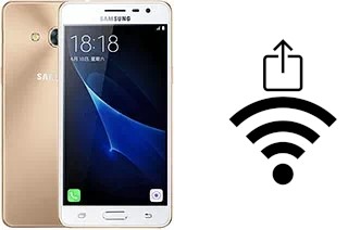 How to generate a QR code with the Wi-Fi password on a Samsung Galaxy J3 Pro