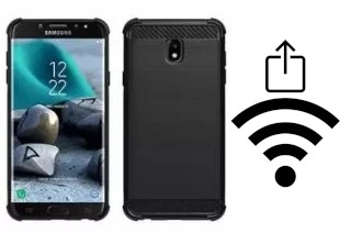 How to generate a Wi-Fi QR code on a Samsung Galaxy J3 Aura