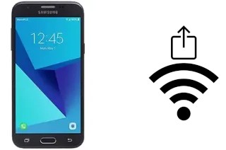 How to generate a Wi-Fi QR code on a Samsung Galaxy J3 Prime