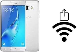 How to generate a Wi-Fi QR code on a Samsung Galaxy J5 (2016)