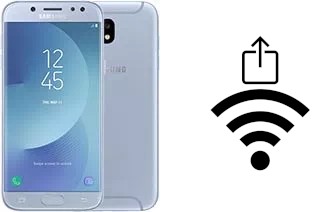 How to generate a QR code with the Wi-Fi password on a Samsung Galaxy J5 (2017)