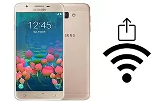 How to generate a QR code with the Wi-Fi password on a Samsung Galaxy J5 Prime (2017)