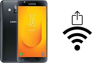 How to generate a Wi-Fi QR code on a Samsung Galaxy J7 Duo