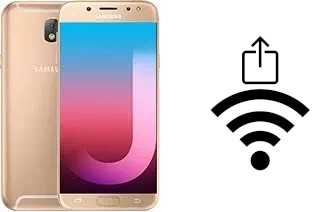 How to generate a Wi-Fi QR code on a Samsung Galaxy J7 Pro