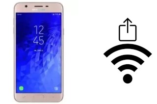 How to generate a Wi-Fi QR code on a Samsung Galaxy J7 Refine (2018)