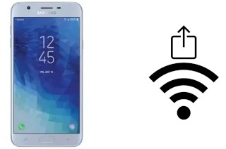 How to generate a Wi-Fi QR code on a Samsung Galaxy J7 Star