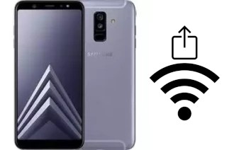 How to generate a QR code with the Wi-Fi password on a Samsung Galaxy Jean