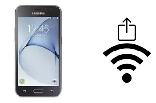 How to generate a Wi-Fi QR code on a Samsung Galaxy Luna