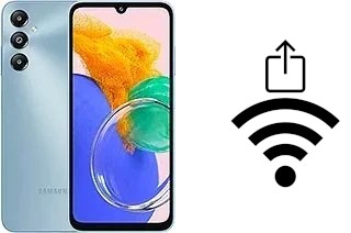 How to generate a Wi-Fi QR code on a Samsung Galaxy M14 4G