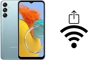 How to generate a Wi-Fi QR code on a Samsung Galaxy M14