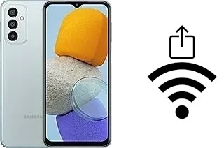 How to generate a Wi-Fi QR code on a Samsung Galaxy M23