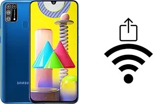 How to generate a Wi-Fi QR code on a Samsung Galaxy M31 Prime